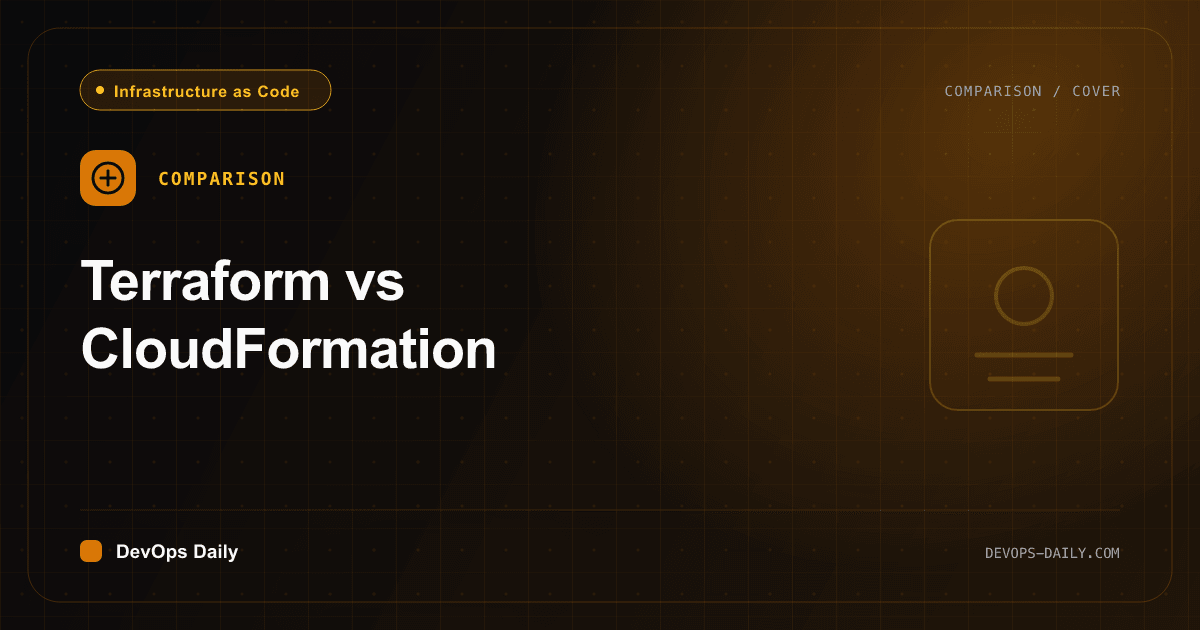 Terraform vs CloudFormation
